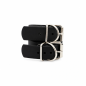 Noir Cuffs Classic – regulowane kajdanki BDSM z D-ringami Biothane , bondage, rozmiar S