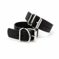 Noir Cuffs Classic – regulowane kajdanki BDSM z D-ringami Biothane , bondage, rozmiar S