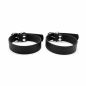 Noir Cuffs Classic L – kajdanki BDSM Biothane z regulacją i D-ringami, bondage, 2 sztuki, rozmiar L