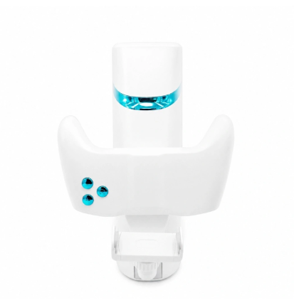 Automatyczny masturbator AutoGrip M-100 Pro biały – widok z przodu