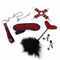 Red Desire Bondage – rozbudowany zestaw BDSM z kajdankami i akcesoriami, zabawa we dwoje, bondage