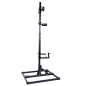 Steel Control Stand – Regulowany Metalowy Stojak BDSM z Uchwytem na Szyję i Nadgarstki, bondage