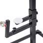 Steel Control Stand – Regulowany Metalowy Stojak BDSM z Uchwytem na Szyję i Nadgarstki, bondage
