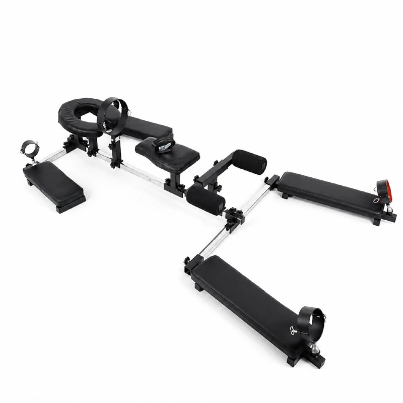 Noir Control Frame – regulowane dyby BDSM do Bondage z podporami Noir Control Frame – regulowane dyby BDSM do Bondage z podporami