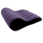 Velvet Wave – nadmuchiwane łóżko erotyczne dla par, profilowana sofa erotyczna, ergonomiczny profil S