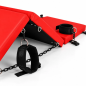Scarlet Flex Bench – składana ławka BDSM z kajdankami, łańcuchami i regulacją pozycji, składana konstrukcja Scarlet Flex Bench – składana ławka BDSM z kajdankami, łańcuchami i regulacją pozycji, składana konstrukcja