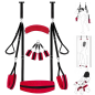 Red Door Swing Pro – wielofunkcyjna huśtawka BDSM na drzwi z kajdankami i pasami, zestaw bondage Red Door Swing Pro – wielofunkcyjna huśtawka BDSM na drzwi z kajdankami i pasami, zestaw bondage