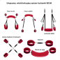 Red Door Swing Pro – wielofunkcyjna huśtawka BDSM na drzwi z kajdankami i pasami, zestaw bondage Red Door Swing Pro – wielofunkcyjna huśtawka BDSM na drzwi z kajdankami i pasami, zestaw bondage