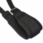 Noir Door Swing – czarna huśtawka BDSM na drzwi z regulowanymi pasami i podporami