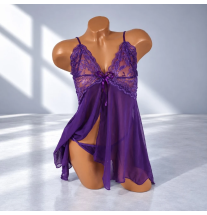 Fioletowy komplet bielizny Purple Temptation