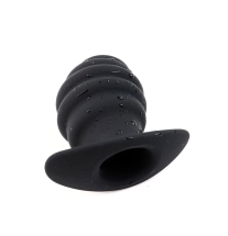 Karbowana zatyczka analna z szeroką podstawą