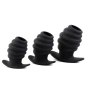 Hollow Anal Plug Set – zestaw 3 korków analnych, plugi analne w różnych rozmiarach, silikonowe