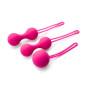 Trio Kegel Balls - kulki gejszy Trio, zestaw 3 wariantów do treningu mięśni Kegla