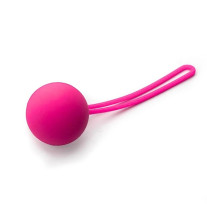 Pojedyncza kulka treningowa, silikonowa, różowa