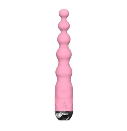 Pull Bead Vibrator – wibrator LCD, koralikowy masażer analny USB
