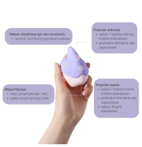 Magic Unicorn 3w1 – stymulator łechtaczki, sutków i punktu G | fetysh.pl