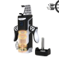 LCD Cup Pro - masturbator z uchwytem na telefon i wyświetlaczem LCD, 10 trybów pracy