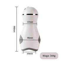 Masturbator męski z funkcją ssania i wibracji LCD – Cup Suction Vibrator | fetysh.pl