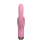 Rabbit 3w1 - Wibrator Ssący Punkt G Łechtaczka Języczek Silikonowy LED USB