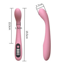 PointTide LCD Heat - wymiary produktu, ergonomiczny kształt do precyzyjnej stymulacji