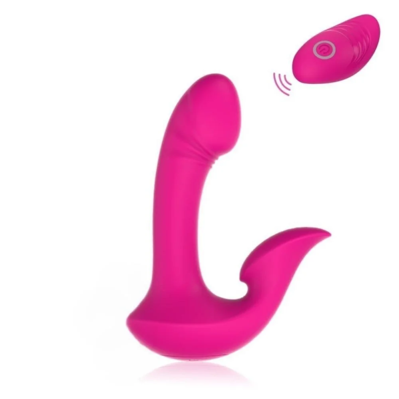 Wibrator do majtek U-Shape z pilotem – dyskretny wibrator dla par z podwójną stymulacją Wibrator do majtek U-Shape z pilotem – dyskretny wibrator dla par z podwójną stymulacją