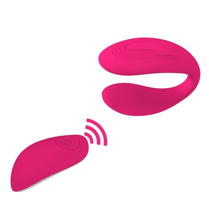 SecretMini U-Shape Vibrator  – dyskretny wibrator do majtek dla par z podwójną stymulacją