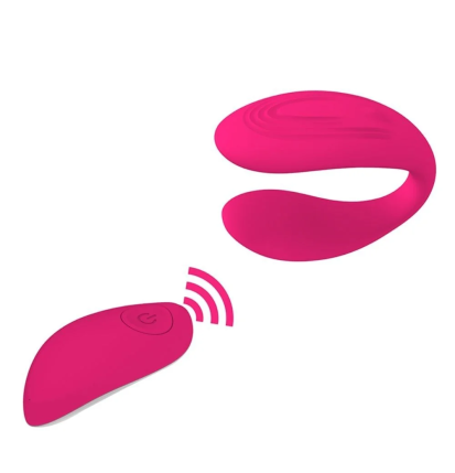 Mini wibrator do majtek U-Shape z pilotem – dyskretny wibrator dla par z podwójną stymulacją