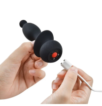 Korek analny z króliczym ogonem Bluetooth – wibrator analny z aplikacją | fetysh.pl