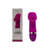 Masażer łechtaczki, silikonowy z opakowaniem – zestaw