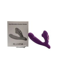 Wibrator ssący z podwójną stymulacją i opakowaniem