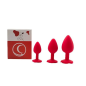 Korki analne Rose Plug – silikonowe plugi analne, 3 rozmiary (do wyboru) Korki analne Rose Plug – silikonowe plugi analne, 3 rozmiary (do wyboru)