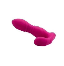 Korek analny z wibracjami, różowy – ergonomiczny kształt i profilowana końcówka