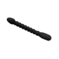 Black Spiral Pro – wibrator analny premium, silikonowa sonda analna USB