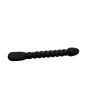 Black Spiral Pro – wibrator analny premium, silikonowa sonda analna USB