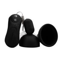 Masażer sutków z przyssawką i pilotem – stymulator silikonowy | fetysh.pl