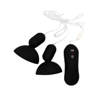 Masażer sutków z przyssawką i pilotem – stymulator silikonowy | fetysh.pl