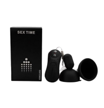 Masażer sutków z przyssawką i pilotem – stymulator silikonowy | fetysh.pl