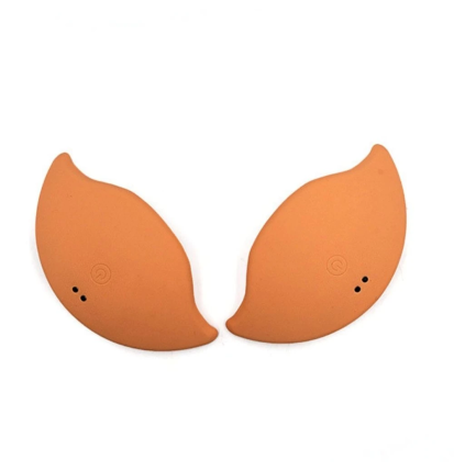 Silikonowy masażer piersi – zestaw dwóch stymulatorów w kolorze cielistym