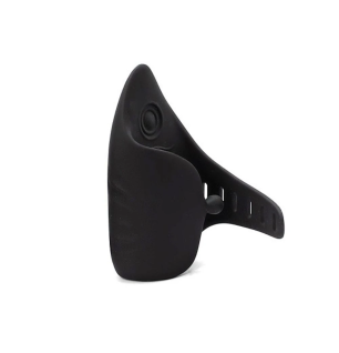 Nakładka wibrująca na penisa z regulowanym paskiem – widok boczny