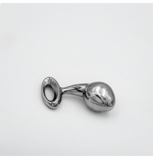 Stalowy korek analny ze stali nierdzewnej – elegancki i gładki design