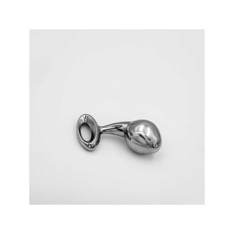 Stalowy korek analny ze stali nierdzewnej – elegancki i gładki design