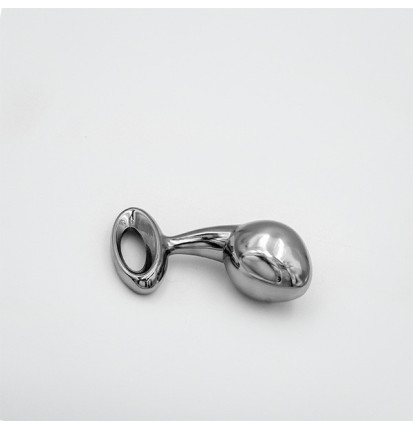 Stalowy korek analny ze stali nierdzewnej – elegancki i gładki design