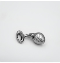 Stalowy korek analny ze stali nierdzewnej – elegancki i gładki design