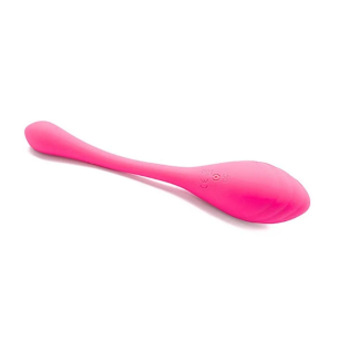 Pink Whisper Egg – eleganckie jajeczko wibracyjne z pilotem, dyskretny wibrator, USB