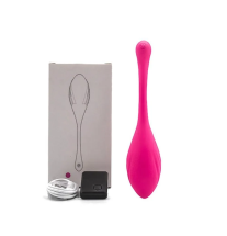 Pink Whisper Egg - różowe jajeczko wibracyjne z pilotem, ładowarką i opakowaniem