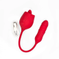 Red Temptation Duo 2w1– elegancki wibrator z funkcją ssania, intensywna stymulacja, USB