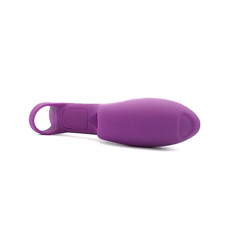 Violet Touch Finger – kompaktowy wibrator na palec silikonowy, USB