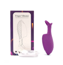 Zestaw wibratora na palec z opakowaniem i kablem USB