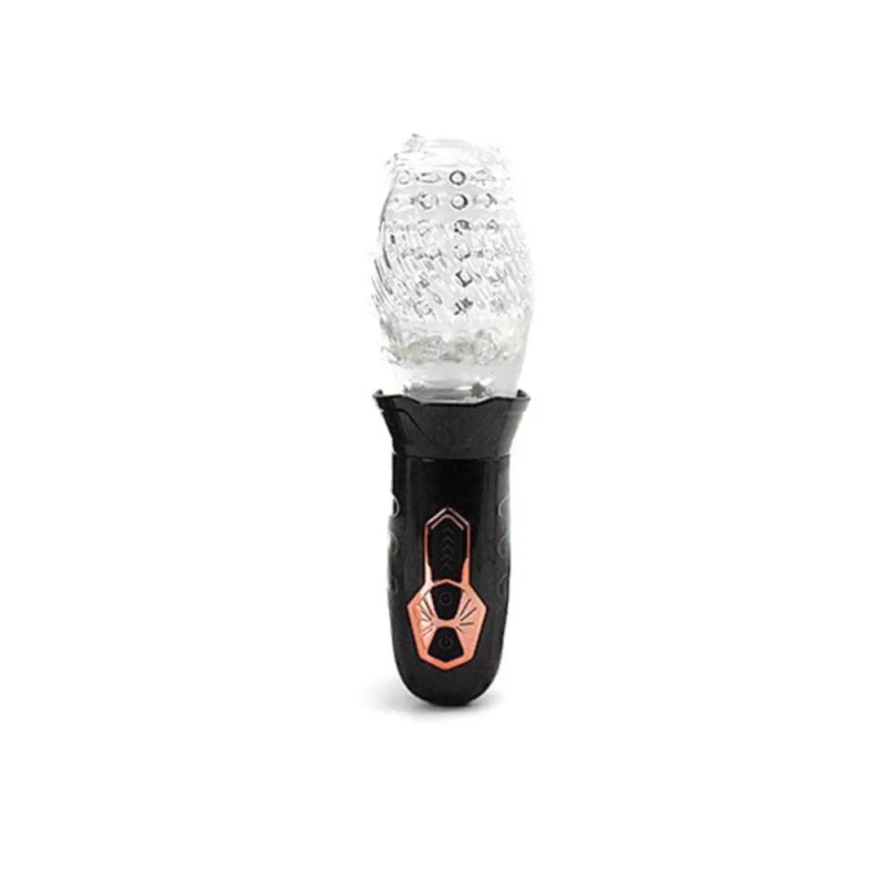 Turbo Grip Pro - masturbator posuwisto-rotacyjny, mocne doznania, realistyczna stymulacja, USB