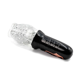 Masturbator Rotacyjno-Posuwisty Turbo Grip Pro - mocne doznania, realistyczna stymulacja, USB